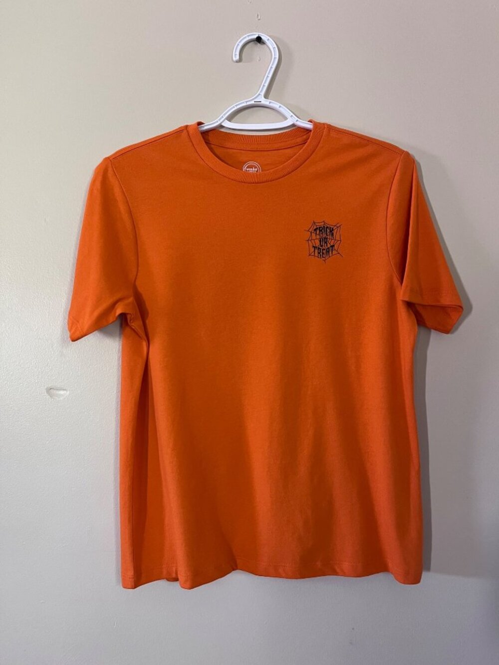 3 For $6 Wonder Nation Boys Large Husky (10-12) Short Sleeve Shirt Halloween